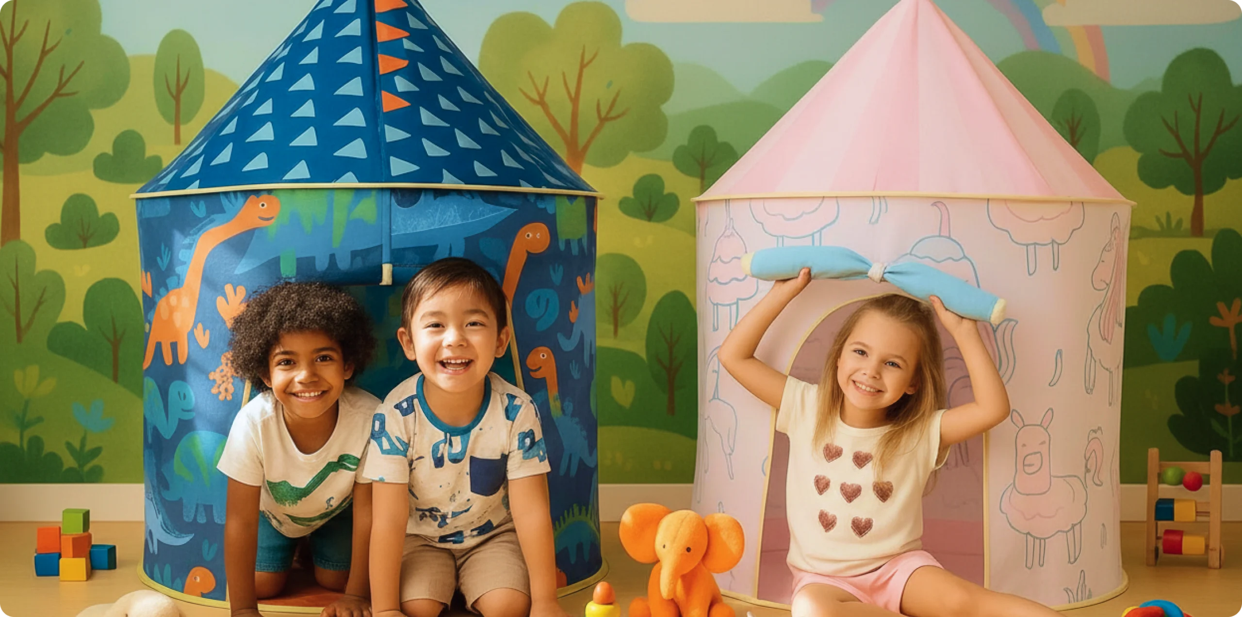 Tenda Infantil: brincar que vai além do vestir